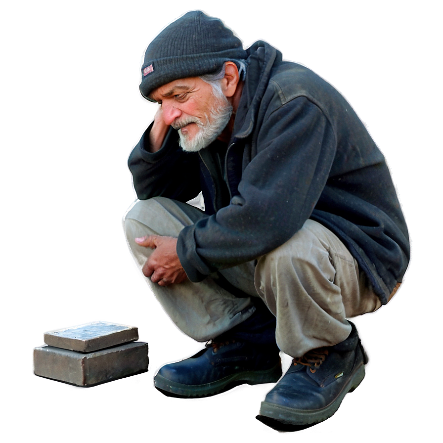 Homeless Man Cartoon Png 82