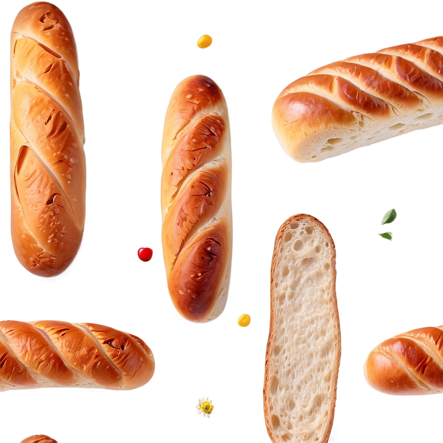 Homemade Baguette Recipe Png 20