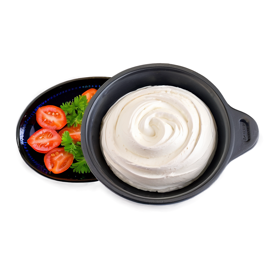 Homemade Cream Cheese Png 06212024