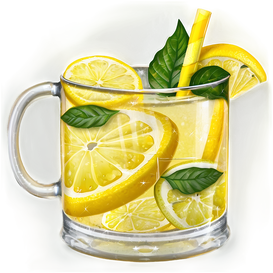 Homemade Lemonade Glass Png Gmd