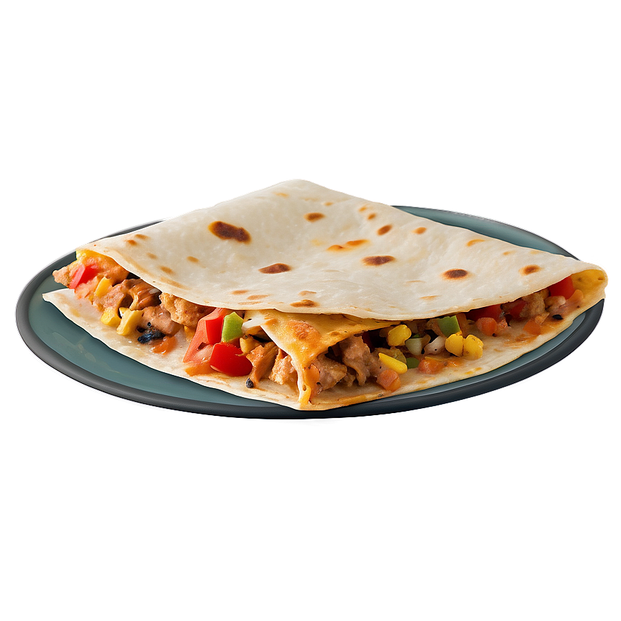 Homemade Mexican Quesadilla Png Pij