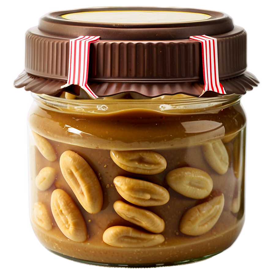 Homemade Peanut Butter Jar PNG eko96 PNG with transparent background