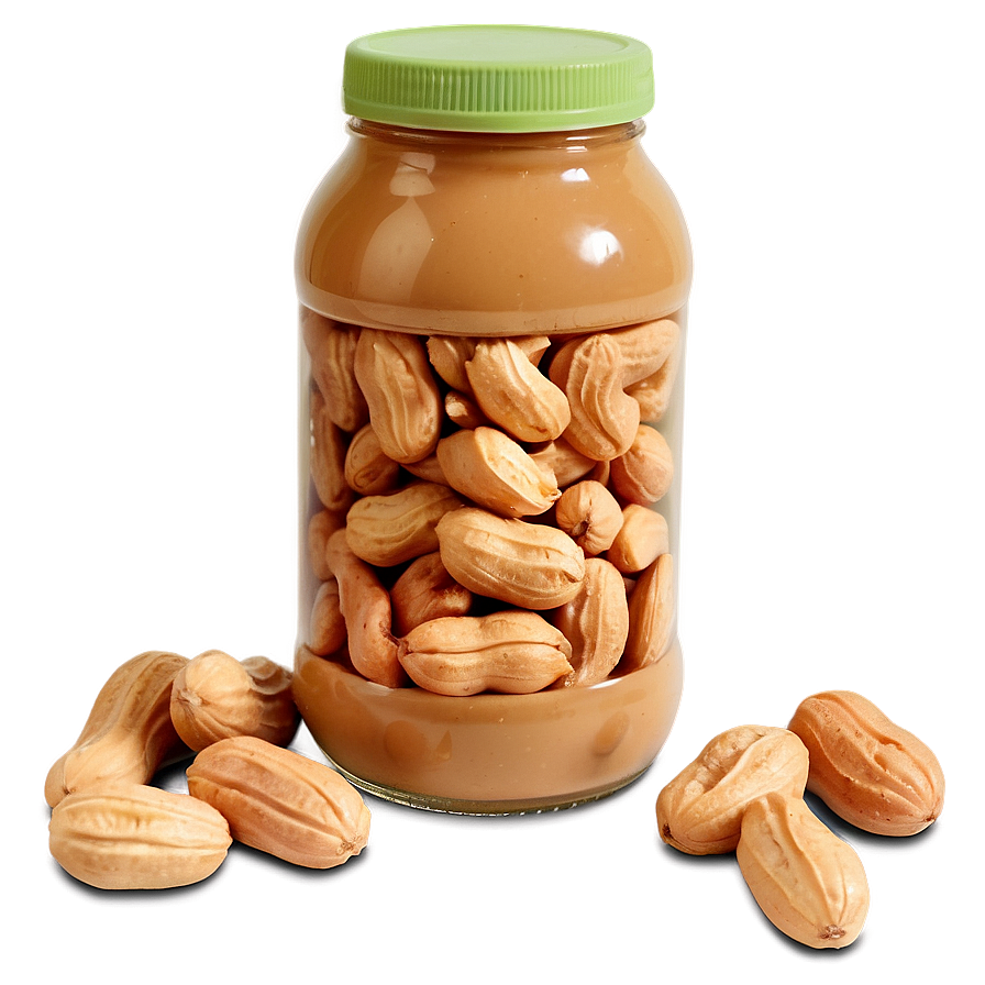 Homemade Peanut Butter Jar PNG krd7 PNG with transparent background