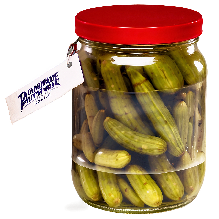 Homemade Pickle Jar Png 05232024