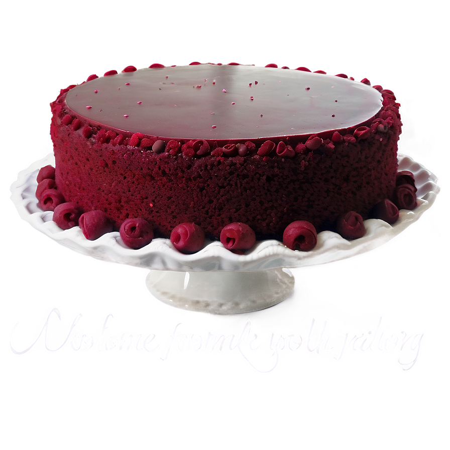 Homemade Red Velvet Cake Png Pwh64