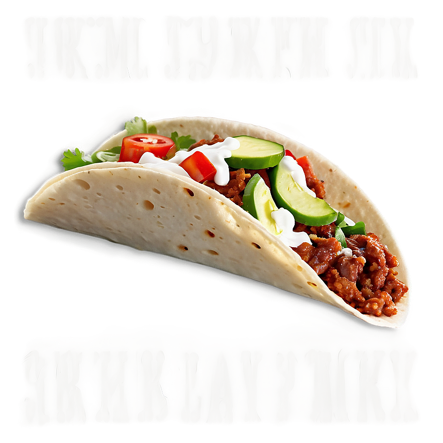 Homemade Taco PNG 28 PNG with transparent background