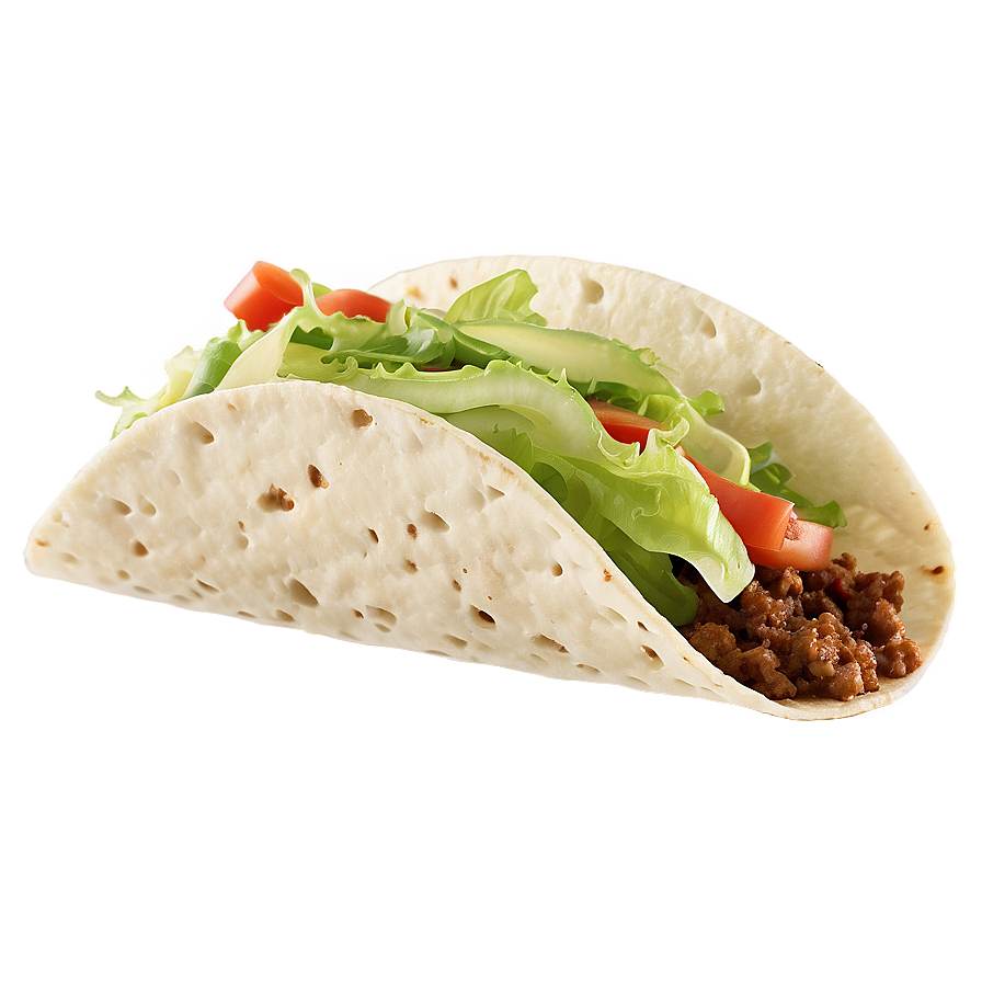 Homemade Taco PNG 57 PNG with transparent background