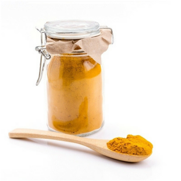 Homemade Turmeric Vinegar Jar