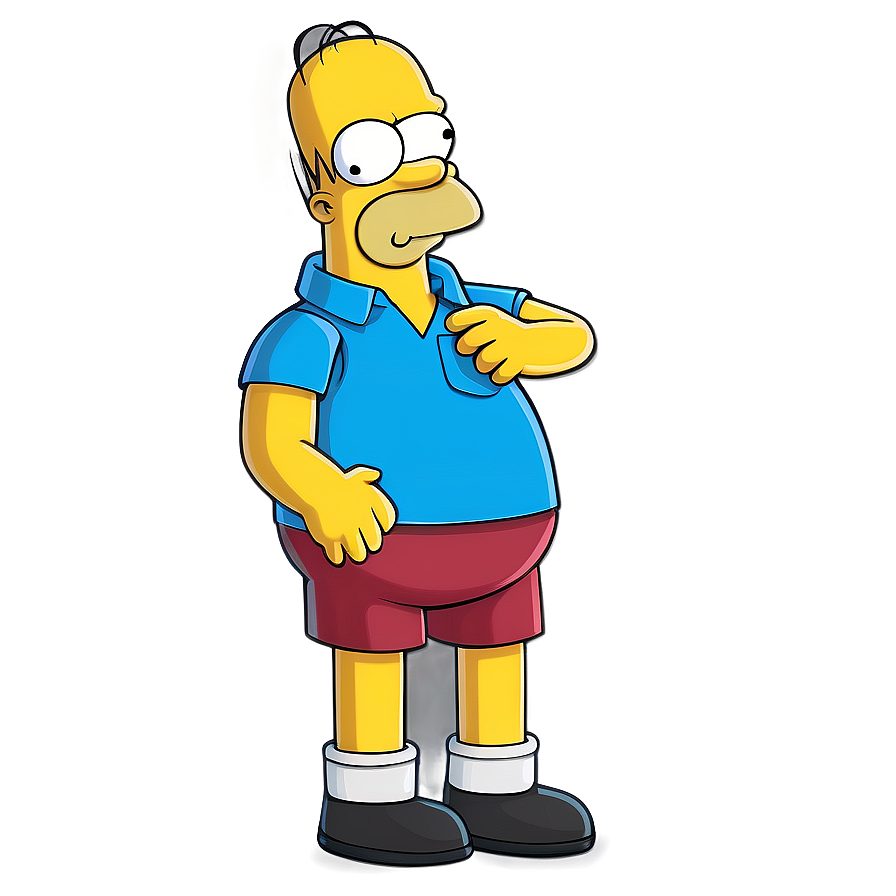 Homer Simpson Adventure Time Png Voq