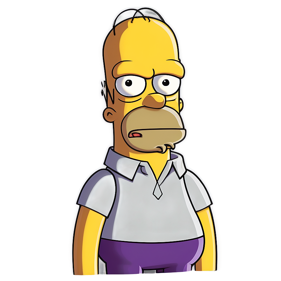 Homer Simpson Animated Series Icon Png 05212024