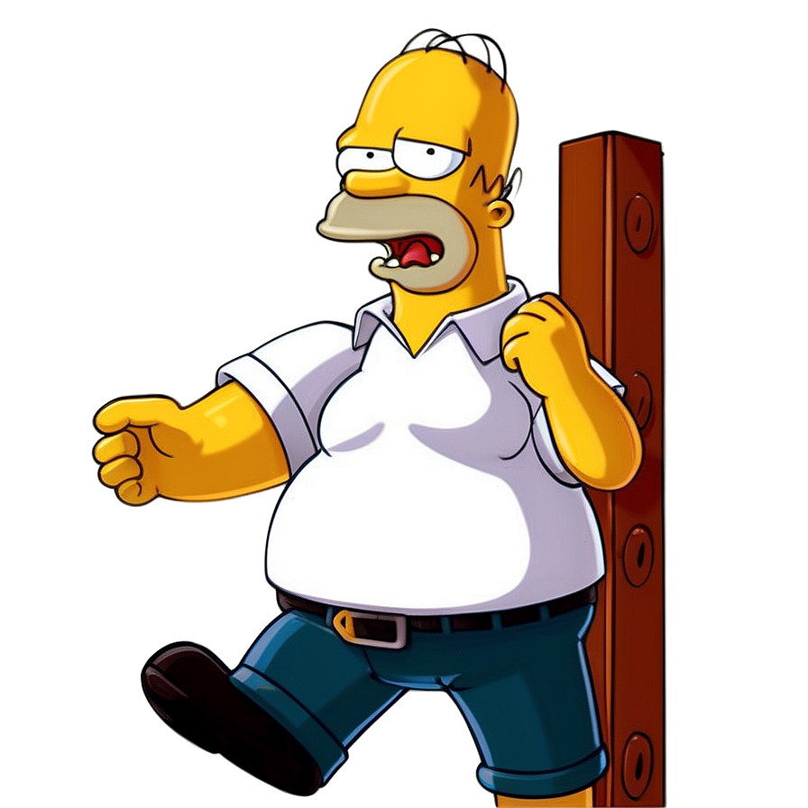 Homer Simpson Cartoon Character PNG eof62 PNG with transparent background