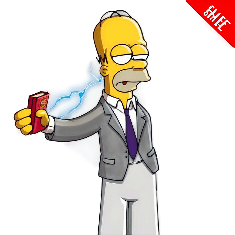 Homer Simpson Educational Moment Png 05212024