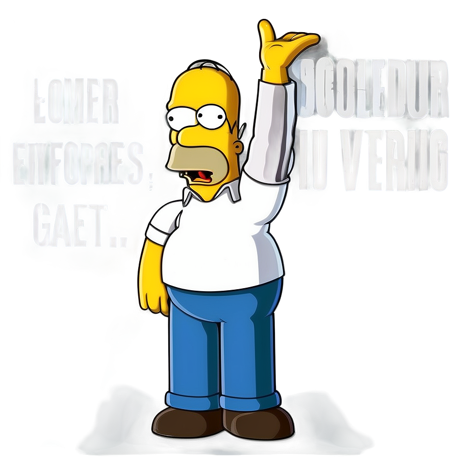 Homer Simpson Famous Quote Png 63