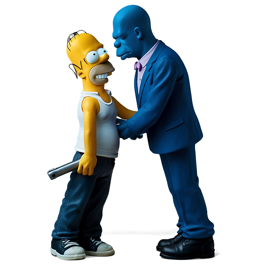 Homer Simpson Friendship Bonds Png 05212024