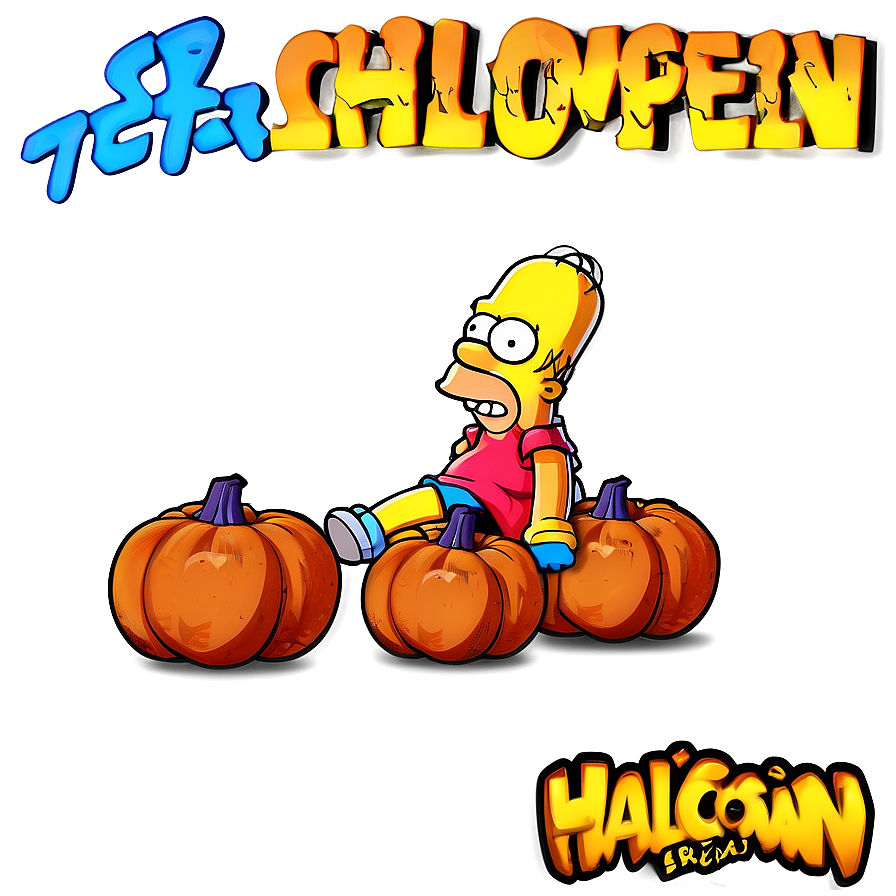 Homer Simpson Halloween Special Png 05212024