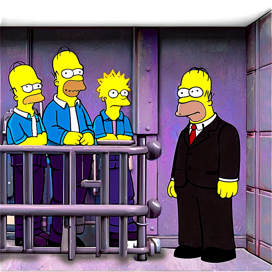 Homer Simpson Heartfelt Scenes Png 05212024