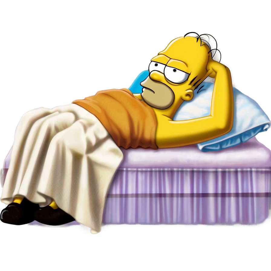 Homer Simpson Lazy Sunday Png Jim74