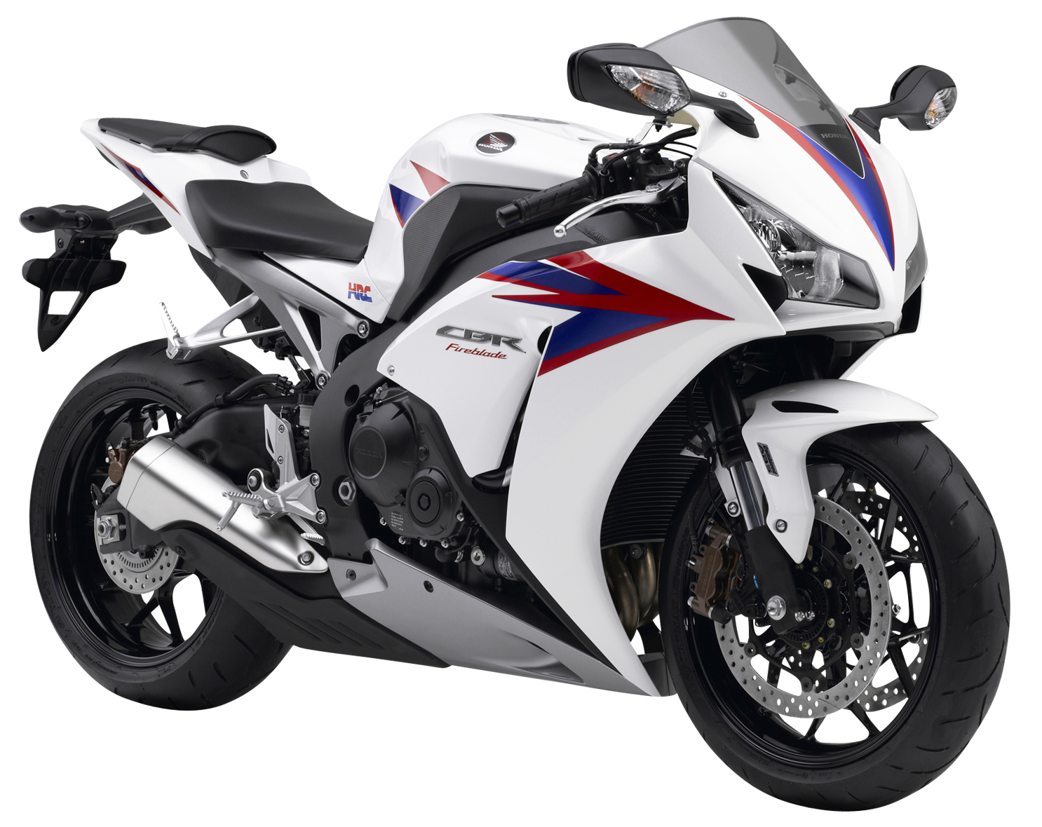 Honda C B R Fireblade Motorcycle PNG with transparent background