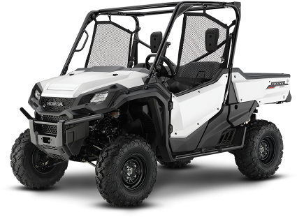 Sxsca Model Atv - Honda Pioneer 700 White, HD Png Download PNG with transparent background