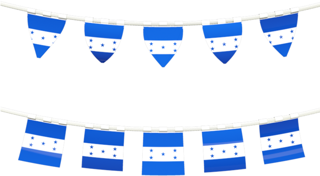 Honduras Flag Bunting Decoration