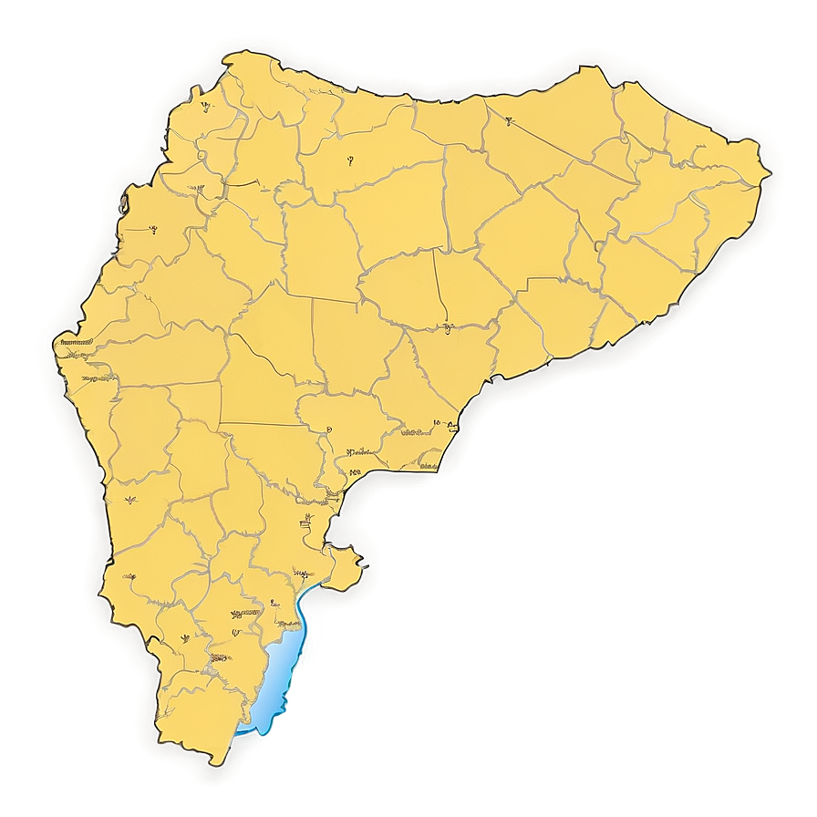 Honduras Map Outline PNG kyk PNG image with a transparent background, free high-resolution download