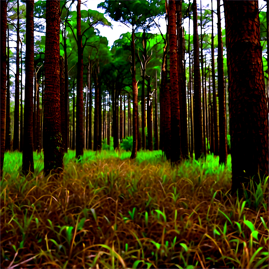 Honduras Pine Forest Png 89