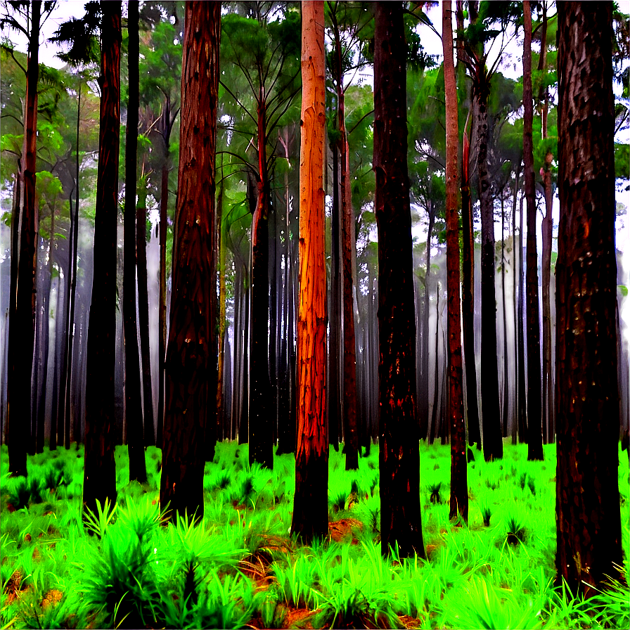 Honduras Pine Forest Png Eoq