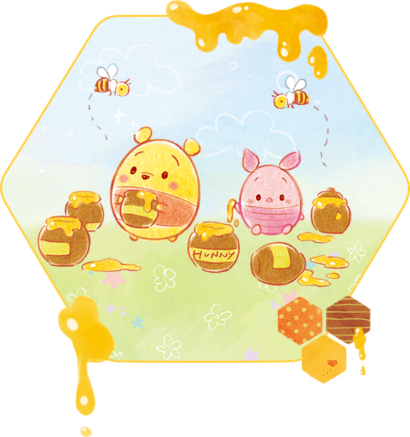 Tsum Tsum Piglet Pooh, HD Png Download PNG with transparent background