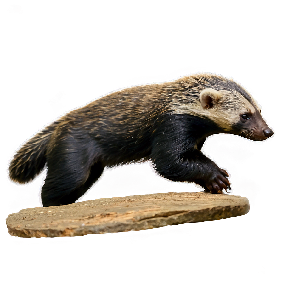 Honey Badger In Action Scene Png God