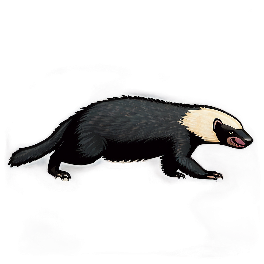 Honey Badger In The Wild Png Rgb