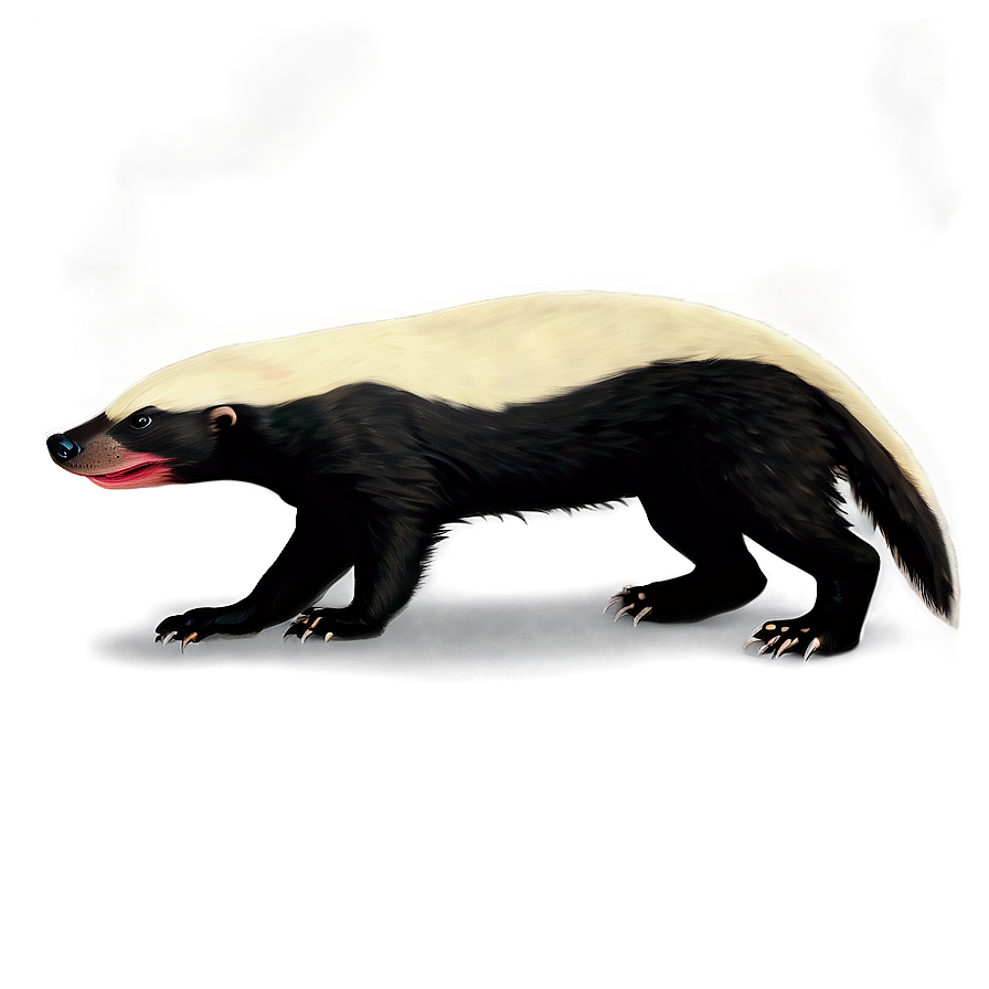 Honey Badger Side Profile Png Wqf