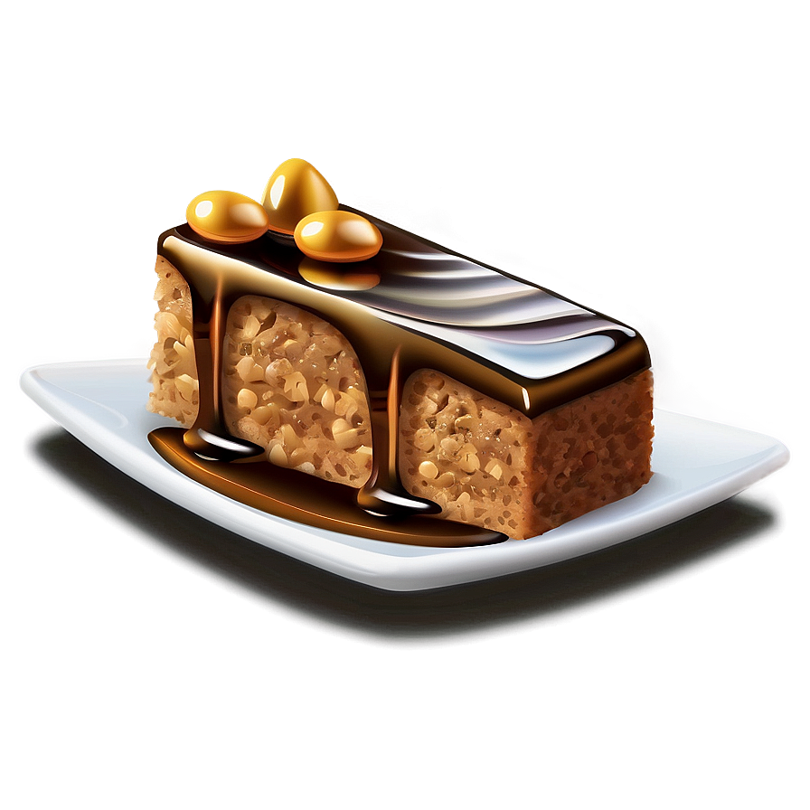 Honey Cake Slice Png Ljs