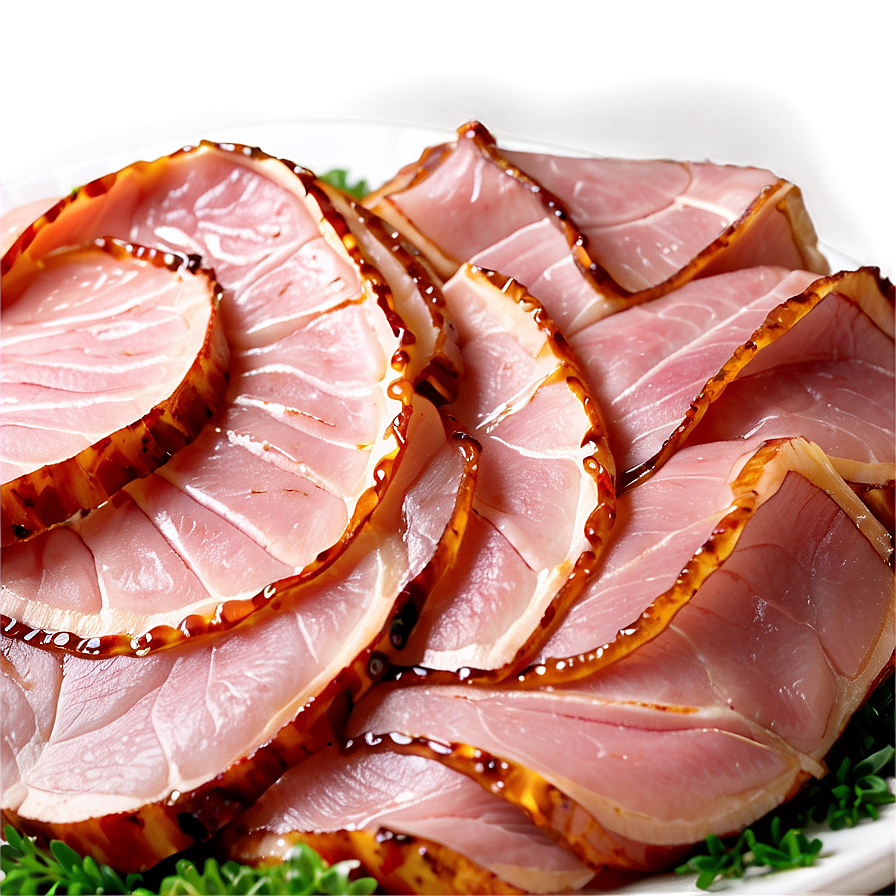 Honey Glazed Ham PNG kef PNG image with a transparent background, free high-resolution download