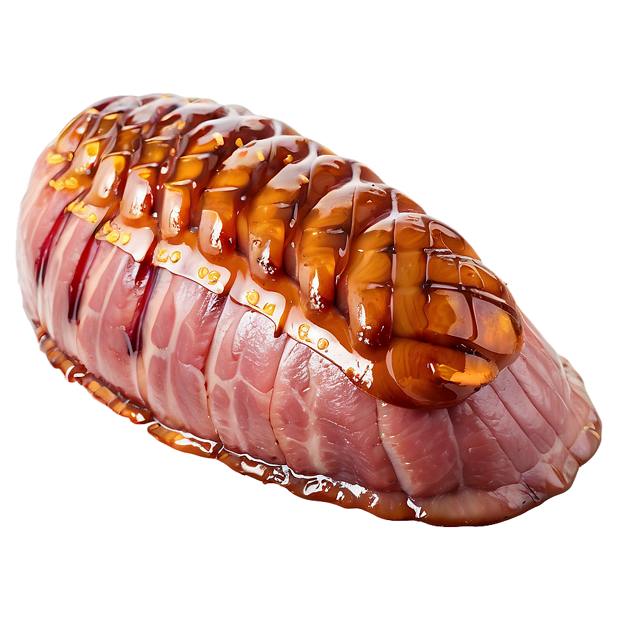 Honey Glazed Ham PNG qmi PNG image with a transparent background, free high-resolution download