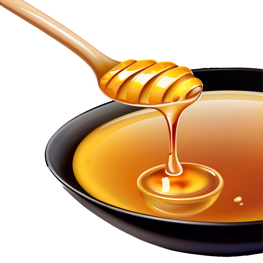 Honey In Bowl Png 05242024