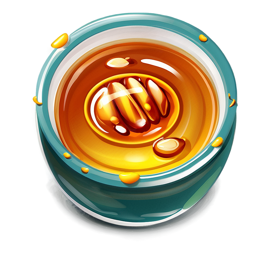 Honey In Bowl Png Lfx26