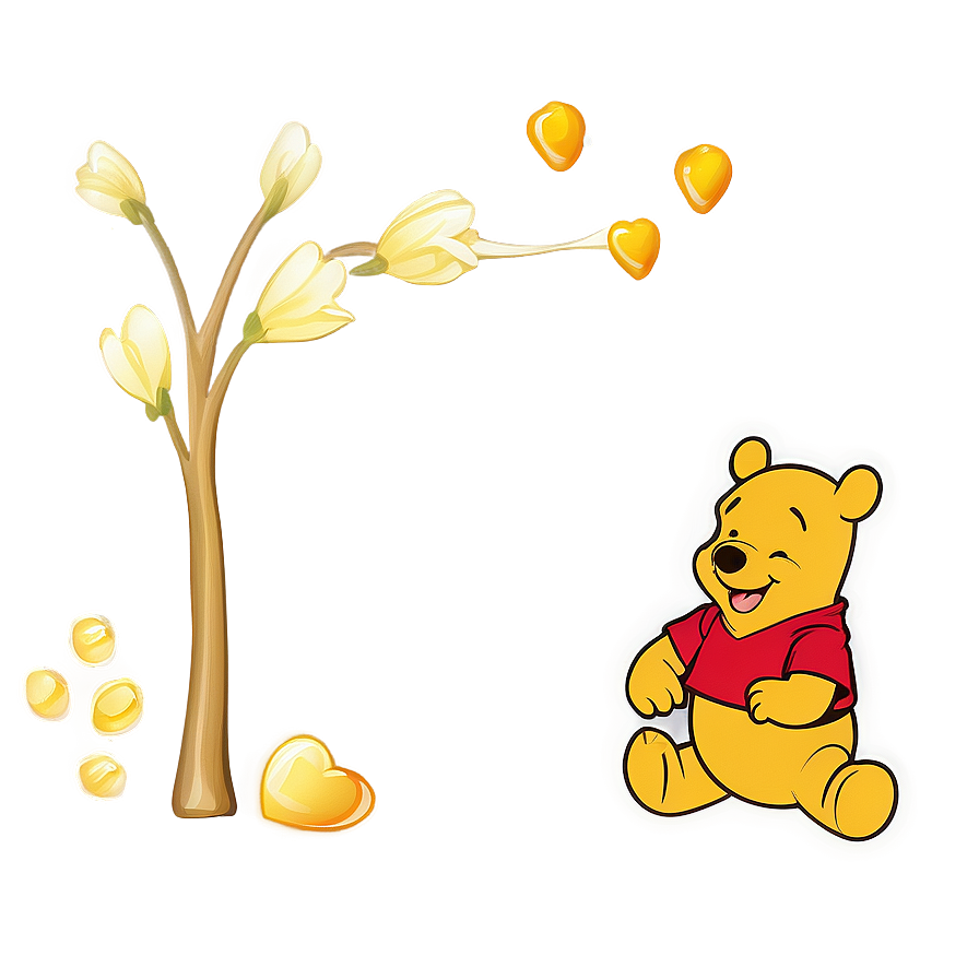 Honey Loving Pooh PNG opr PNG image with a transparent background, free high-resolution download