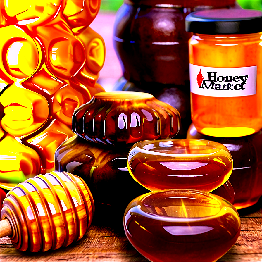 Honey Market Png Lbs85