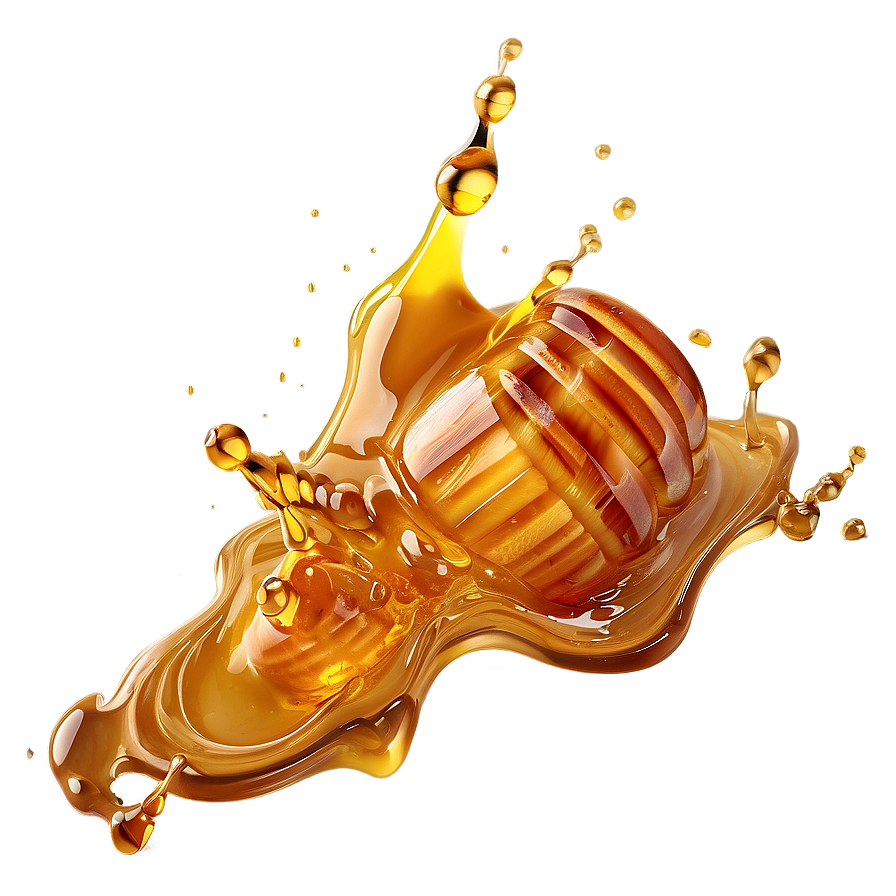 Honey Splash PNG 05042024 PNG with transparent background