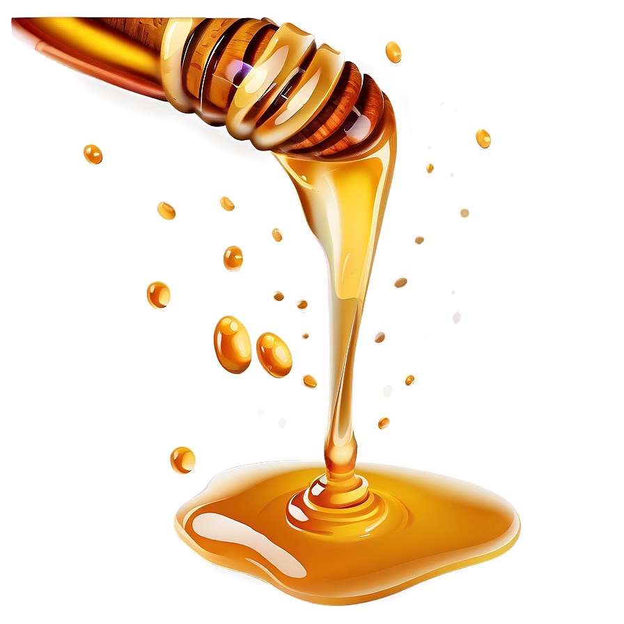 Honey Splash PNG mog PNG with transparent background