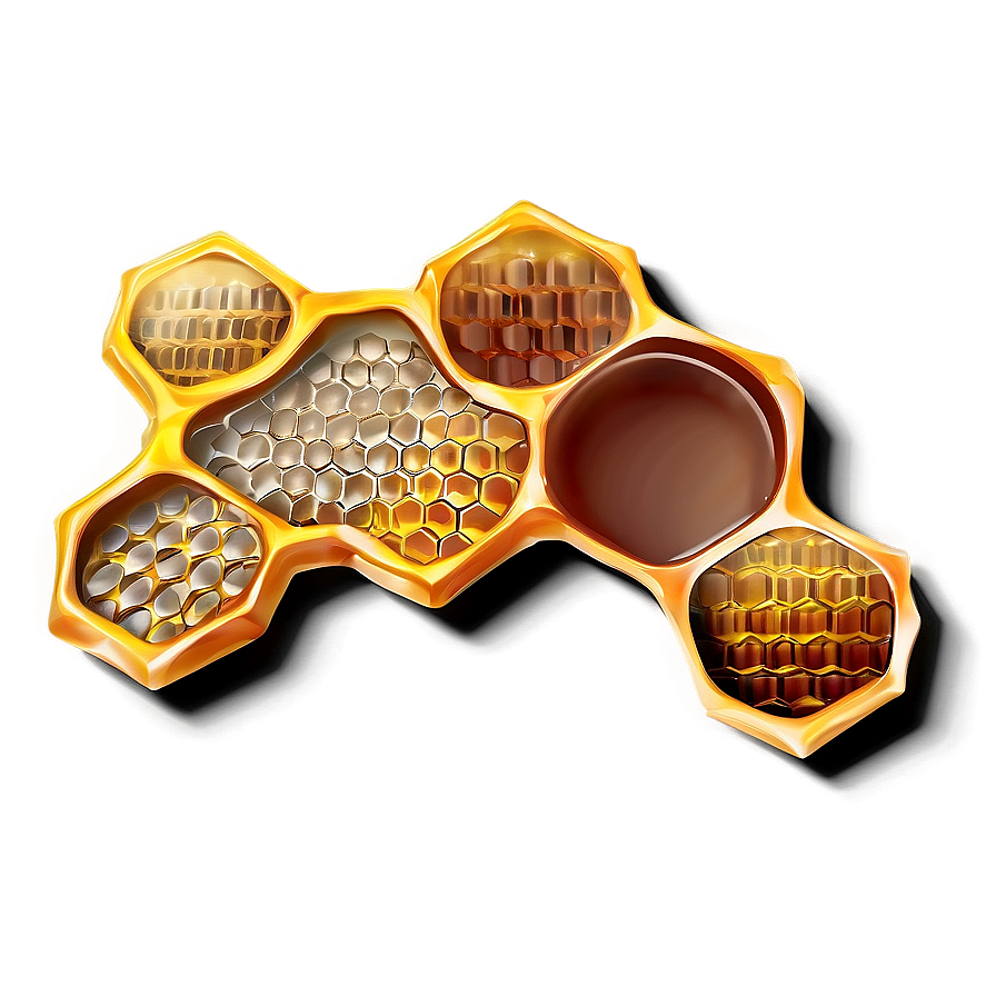 Honeycomb Design Element Png 05232024