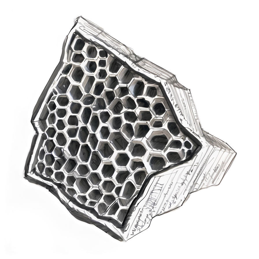 Honeycomb Sketch Png Bdx