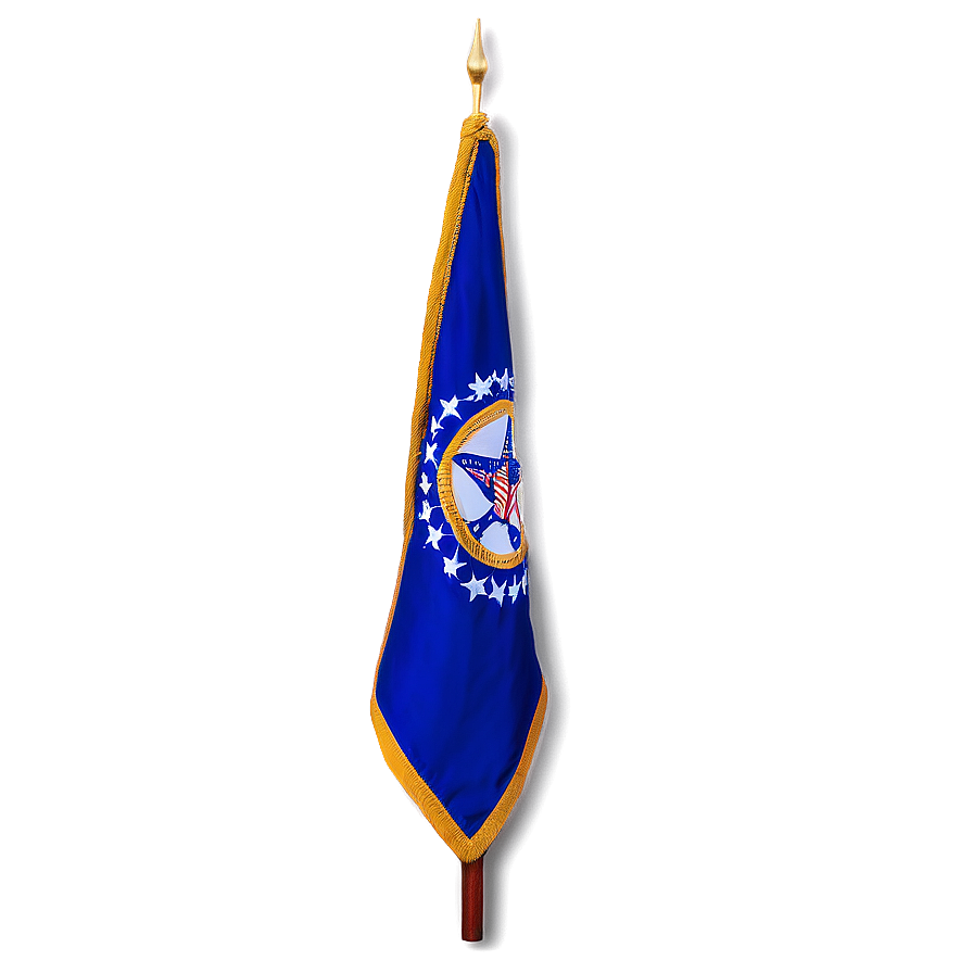 Honor Guard Flag PNG 06252024 PNG image with a transparent background, free high-resolution download