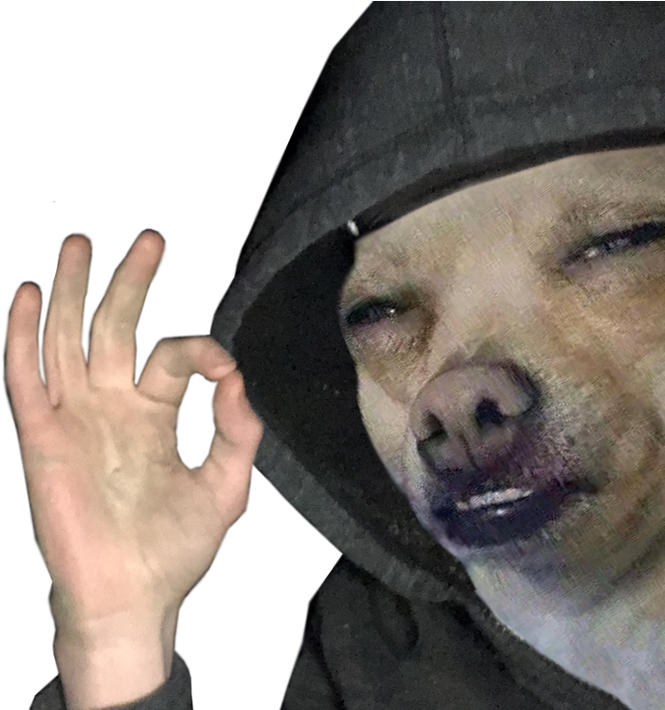 Dogok Discord Emoji - Ok Hand Discord Emote PNG with transparent background