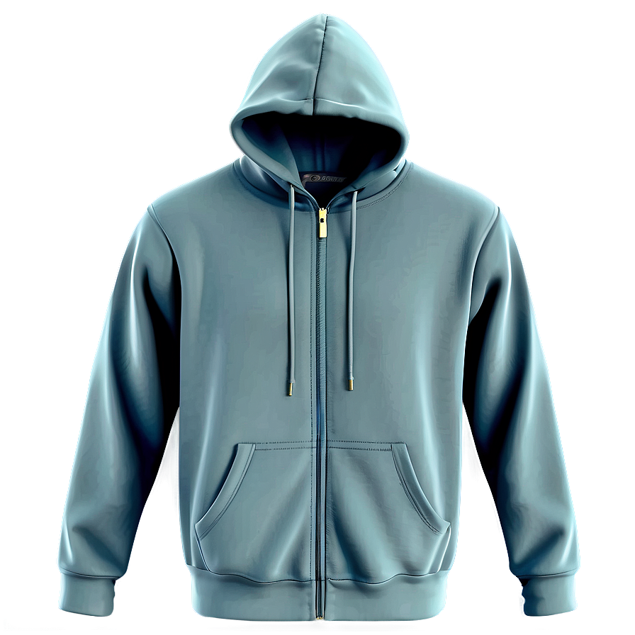 Hoodie With Zipper Template Png 31