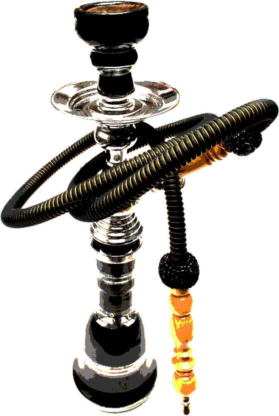 Hookah Pipe No Smoking Advocacy PNG image with a transparent background, free high-resolution download