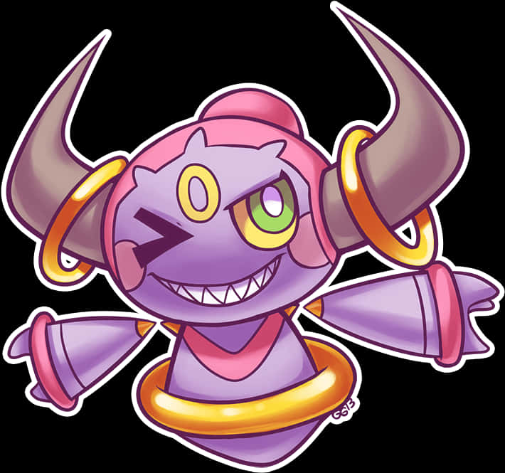 Hoopa Unbound Pokemon Artwork