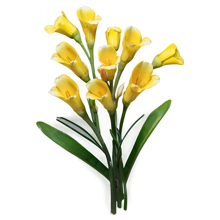 Hopeful Freesia Png 3