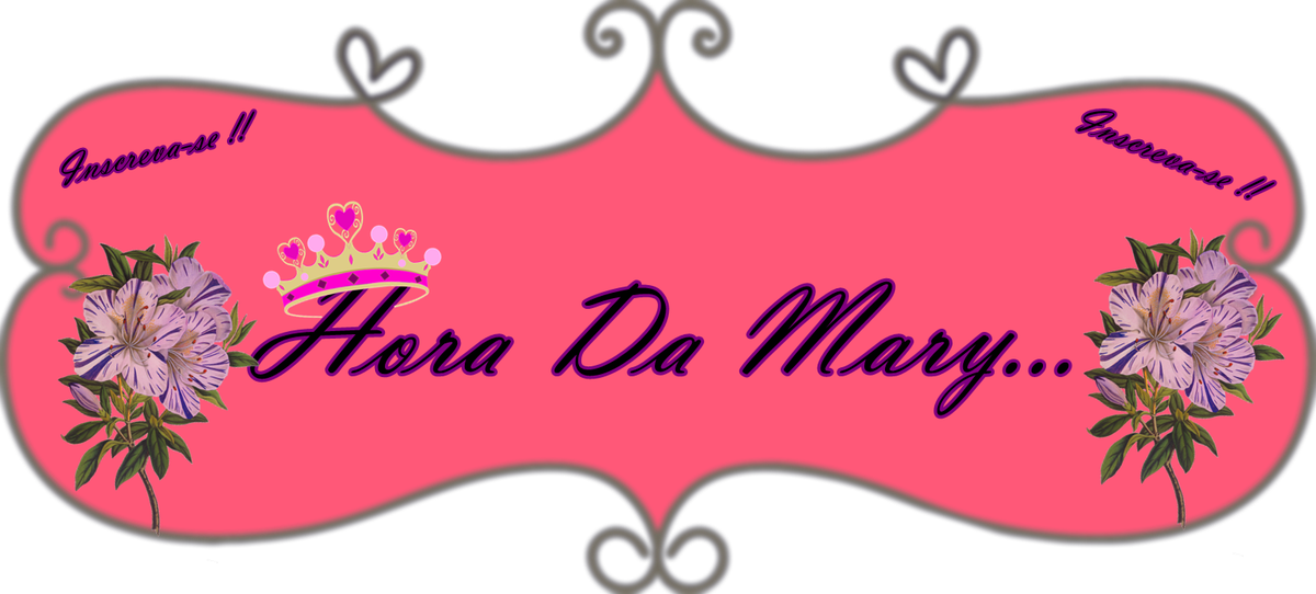 Hora Da Mary Floral Banner