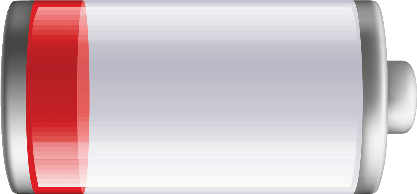 Transparent Low Battery Png, Png Download PNG with transparent background